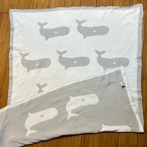 Nordstrom baby blanket. Soft sweater like material.
